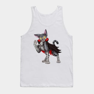 VampiCat: Grey Tabby Tank Top